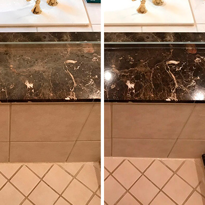 Marble Counter Restoration