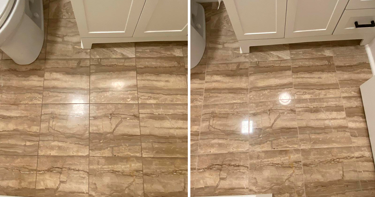 This Bathroom in Charleston SC Has a Revamped Floor Thanks to Our Tile