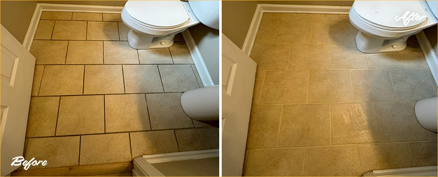 Bathroom Restored by Our Tile and Grout Cleaners in Charleston, SC