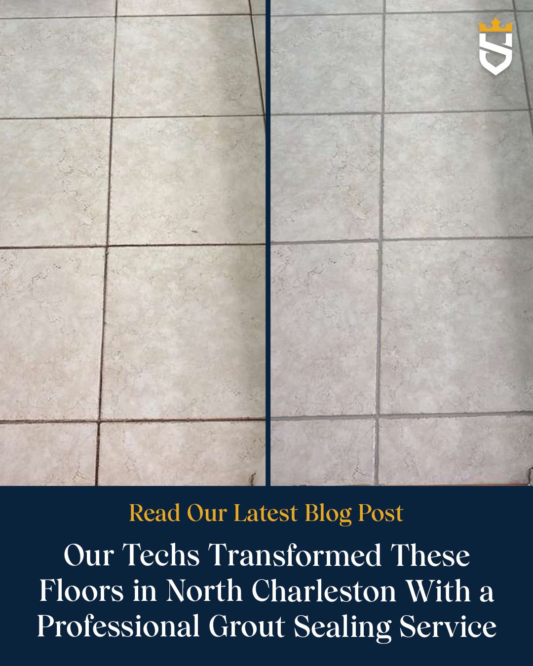 Our Techs Transformed These Floors in North Charleston With a Professional Grout Sealing Service